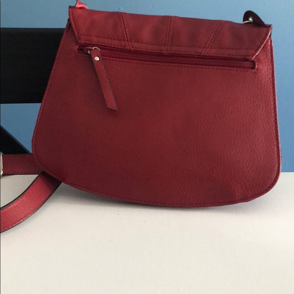 Nicole by Nicole Miller Red Shoulder Bag - Picture 5 of 8